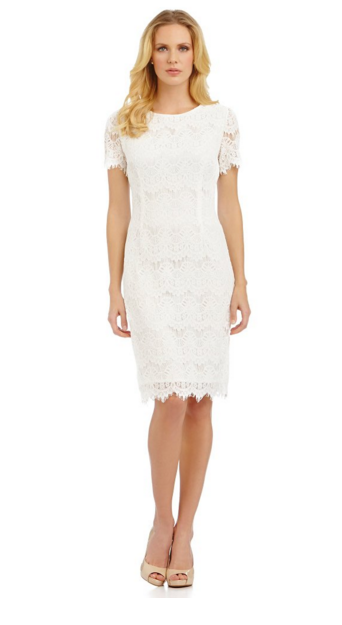 Preston & York Felicia Lace Sheath Dress